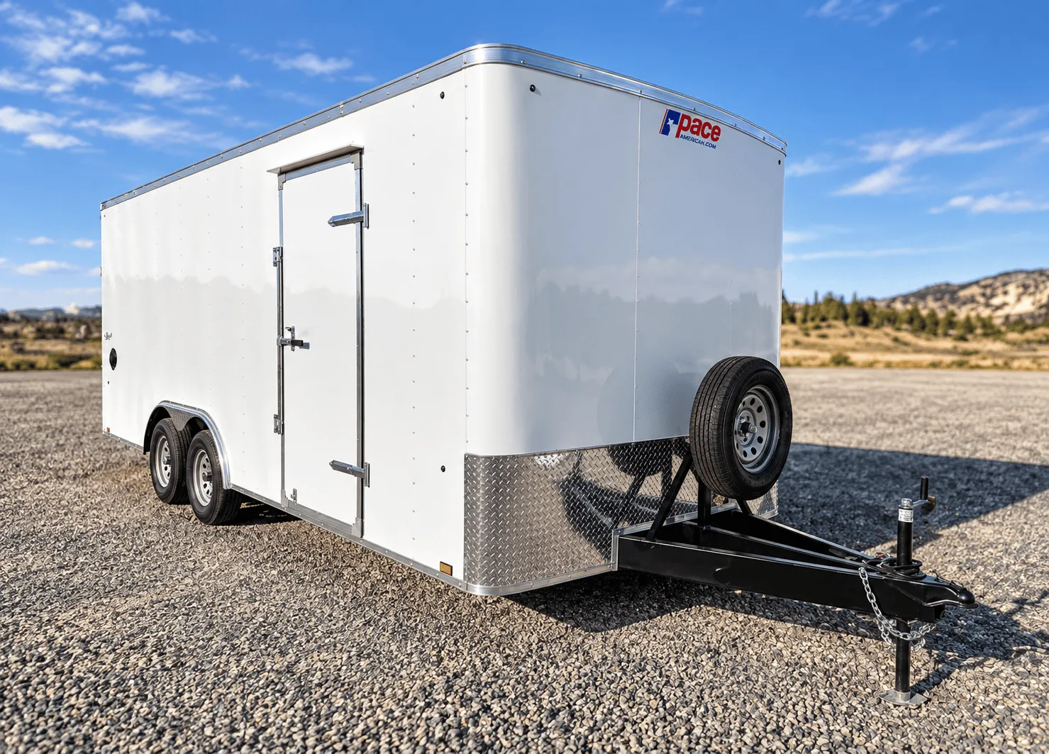 Enclosed Trailers for rent at Fontana Trailers